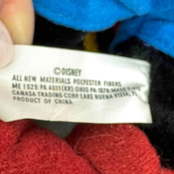 Disney Walt Disney World Sorcerer Mickey Mouse Plush Toy Fantasia Wizard - Picture 8 of 9